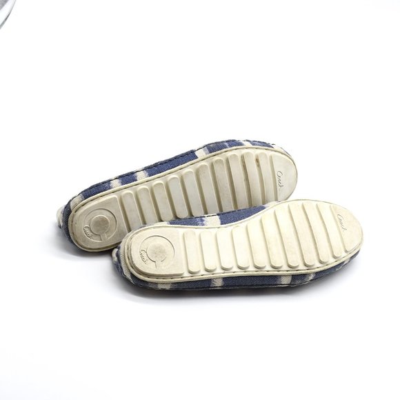 Coach Rorie Blue Sequin Kissing Fish Flats 7.5 - Picture 6 of 6